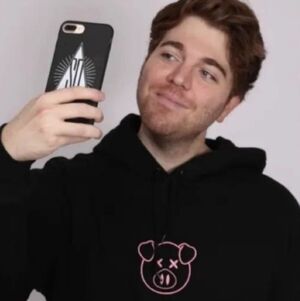 Shane Dawson x Jeffree Star "Pig Oh My God" Black Pullover Hoodie L